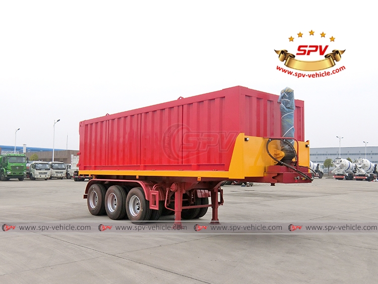 3 alxes Tipping Semi-trailer - RF 3 alxes Tipping Semi-trailer - RF
